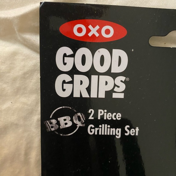Oxo Silver and Black BBQ Grilling Tools Set - Picture 9 of 10